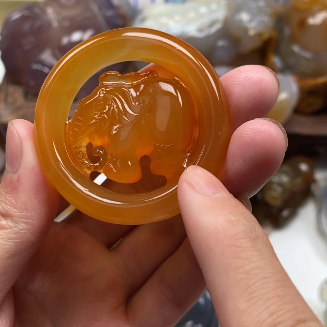 玛瑙/玉髓未镶嵌颈饰