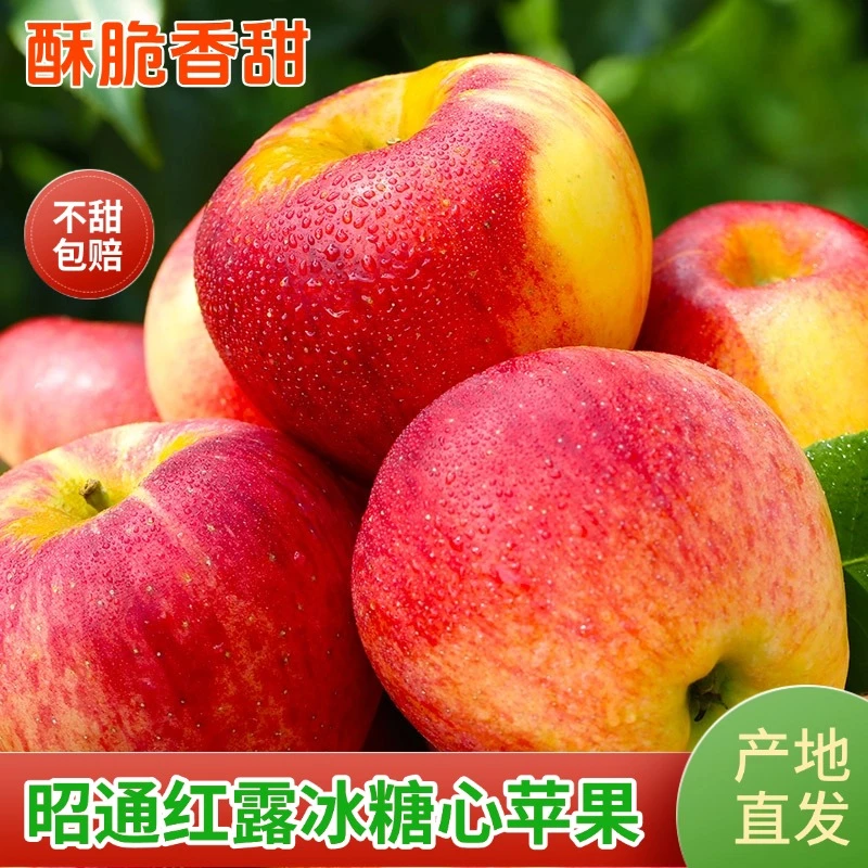 【脆甜香】高原冰糖心丑苹果红露苹果新鲜采摘脆甜多汁