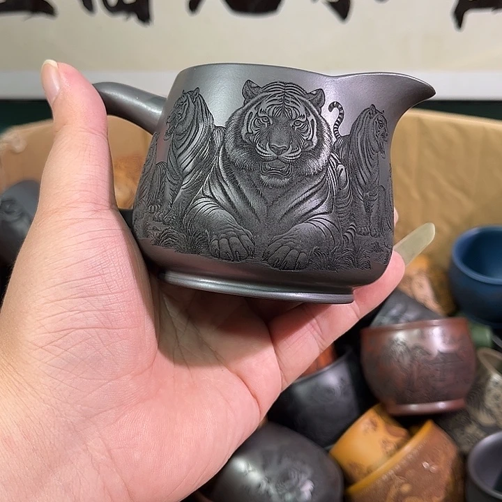 茶杯紫砂全手工紫砂主人杯