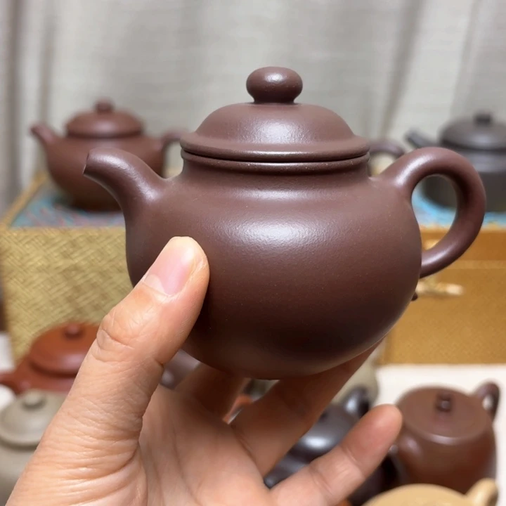 紫砂茶壶紫泥孤品福利