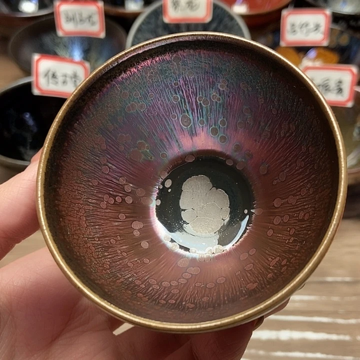 茶盏周振良织锦建盏