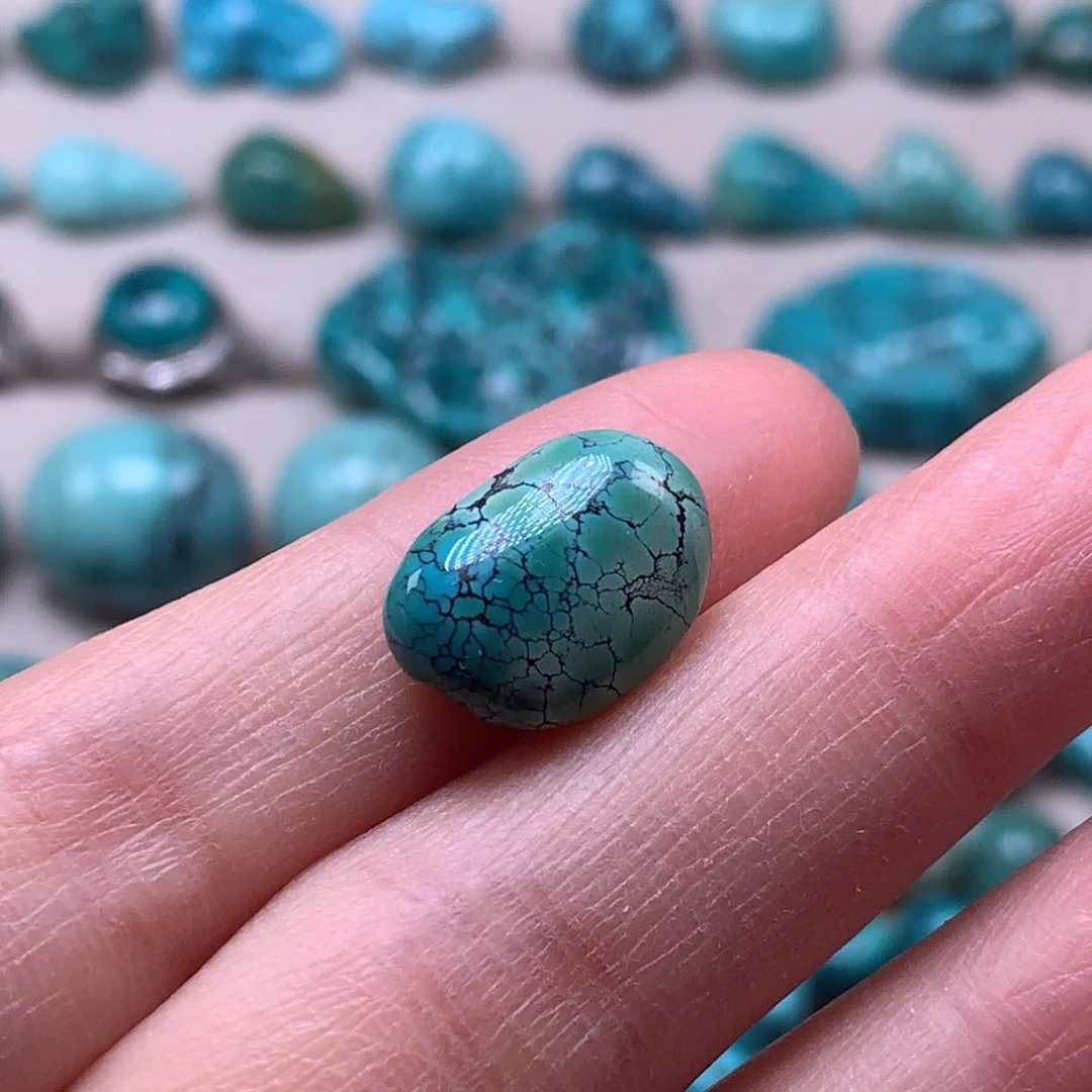 未镶嵌绿松石挂件