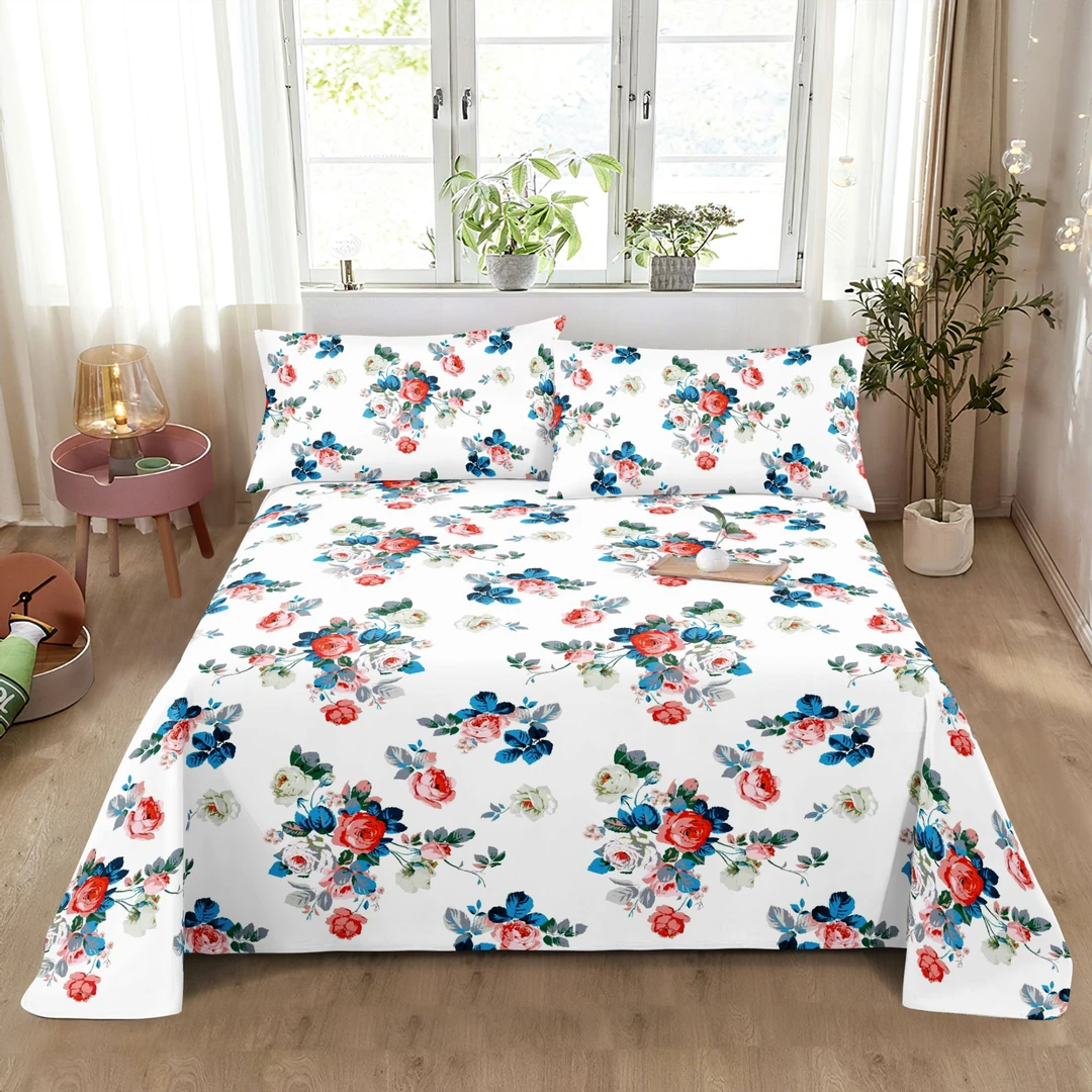 斜纹亲肤速干双人大床单2.3*2.3居家宿舍不起球不缩水耐磨舒适