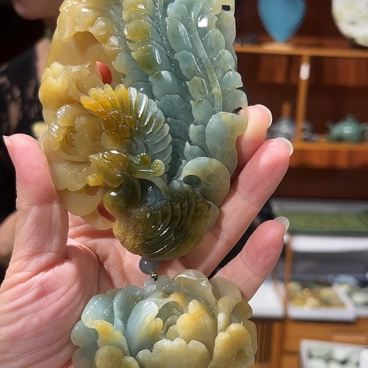 未镶嵌岫玉毛衣链