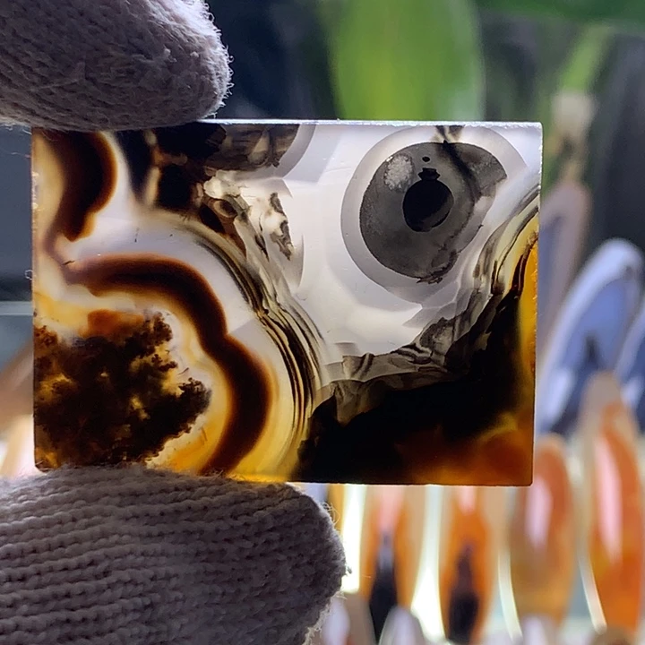 未镶嵌玛瑙/玉髓珠宝半成品214