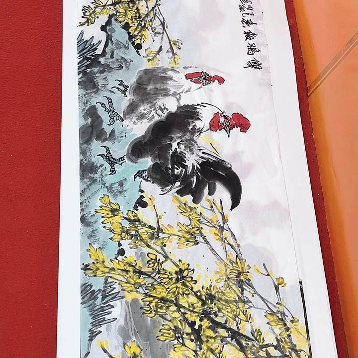 国画张圣敏先生纯手绘作品