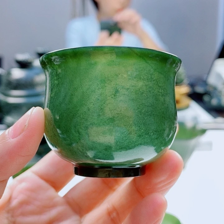 未镶嵌和田玉（青玉）把件