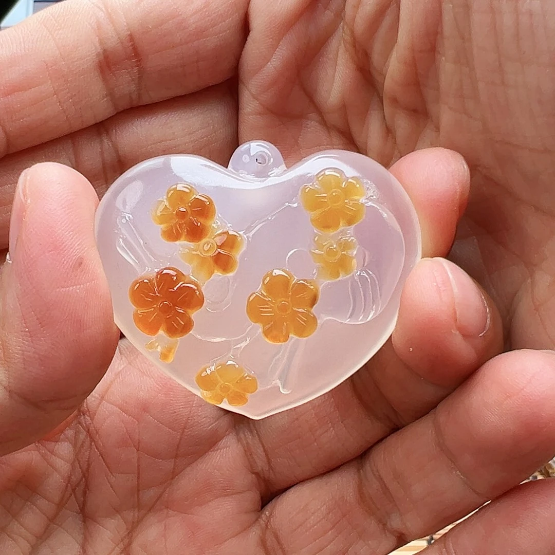 未镶嵌玛瑙/玉髓珠宝半成品