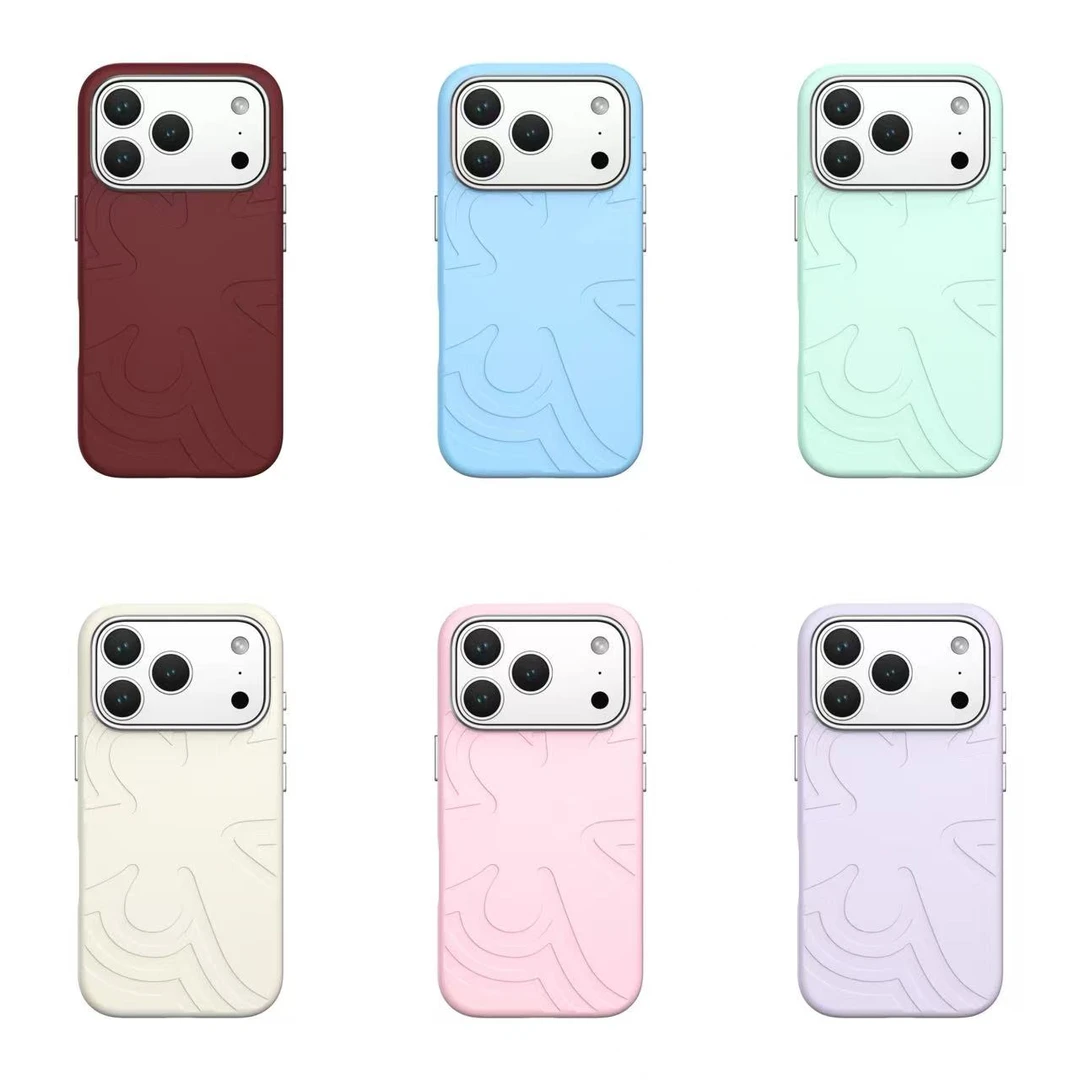 真液体硅胶磁吸全包保护套iphone17promax防摔手机壳简约百搭