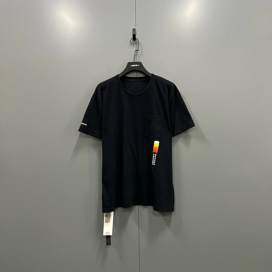 95新 Chrome Hearts/克罗心 (ll) 能量条梵文短袖 XL码/102566