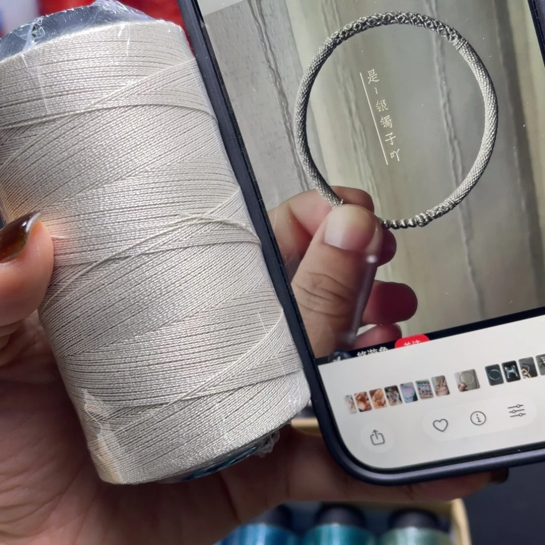 涤纶0.3白银蜡700米