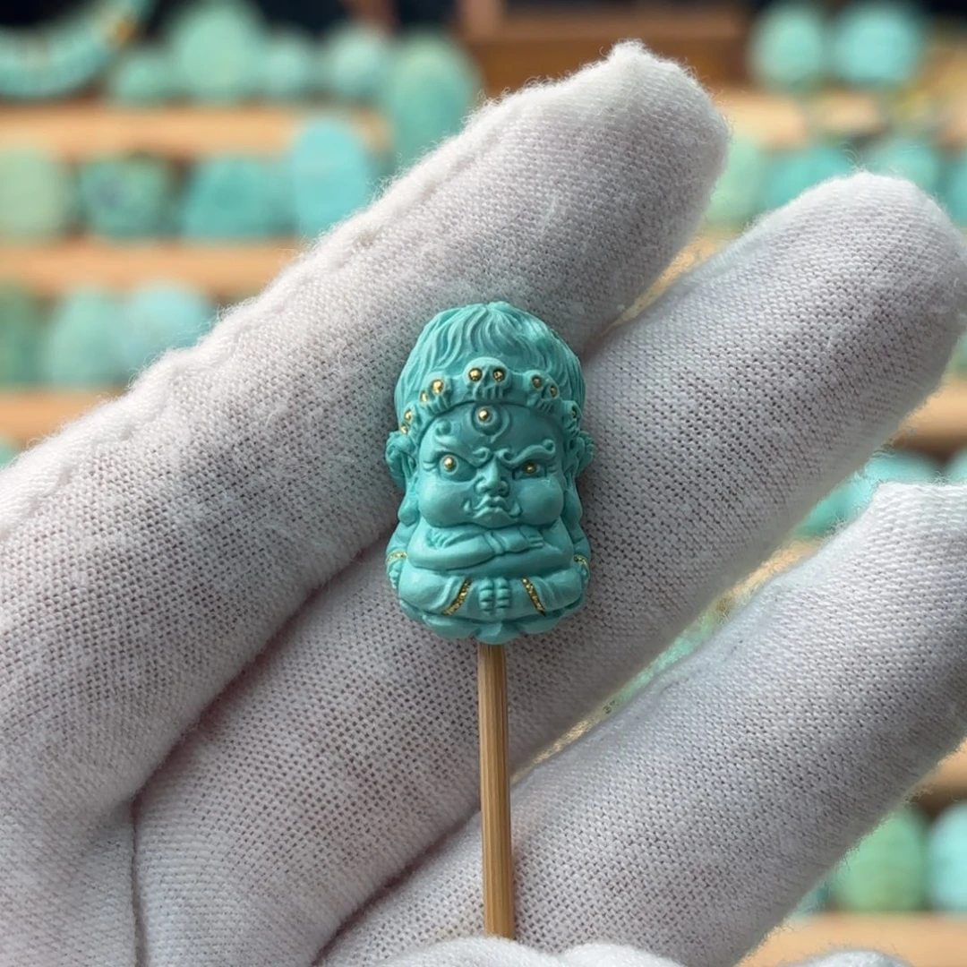 绿松石未镶嵌配饰