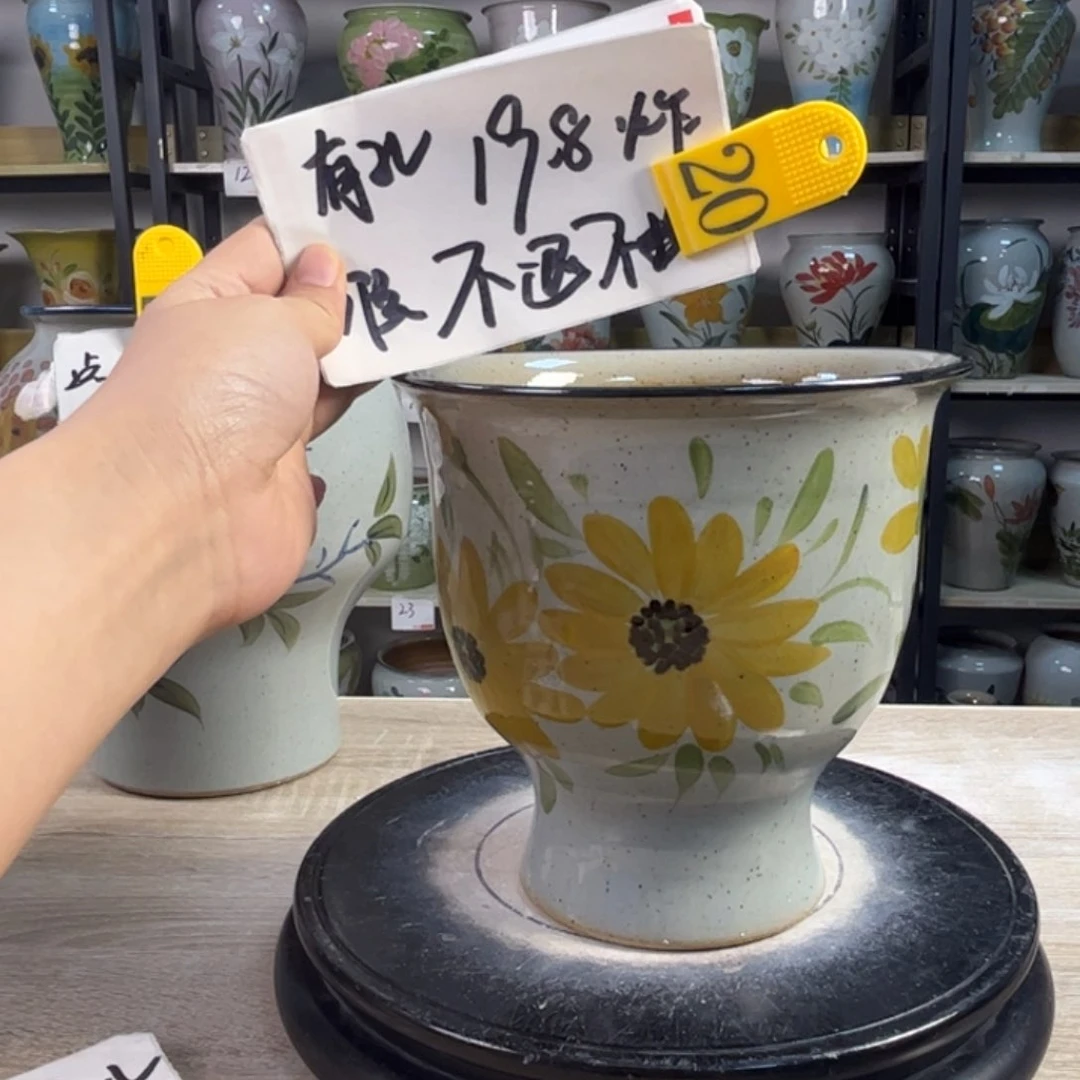罐1tc景德镇陶瓷花盆