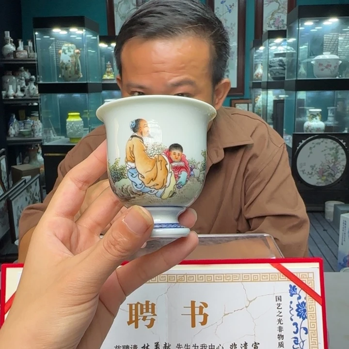 摆件景德镇陶瓷研究所研究