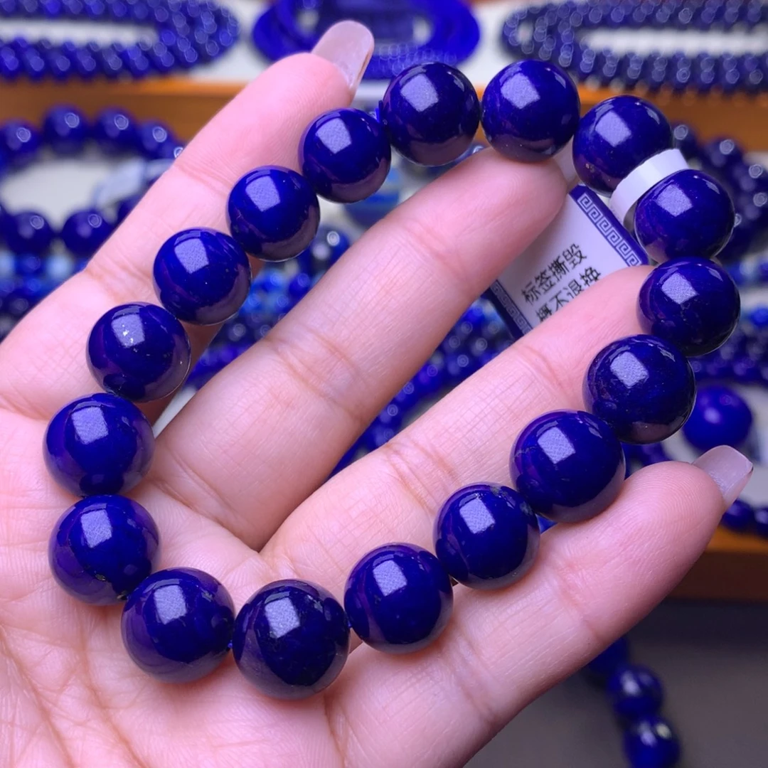 青金石未镶嵌手串12.5m