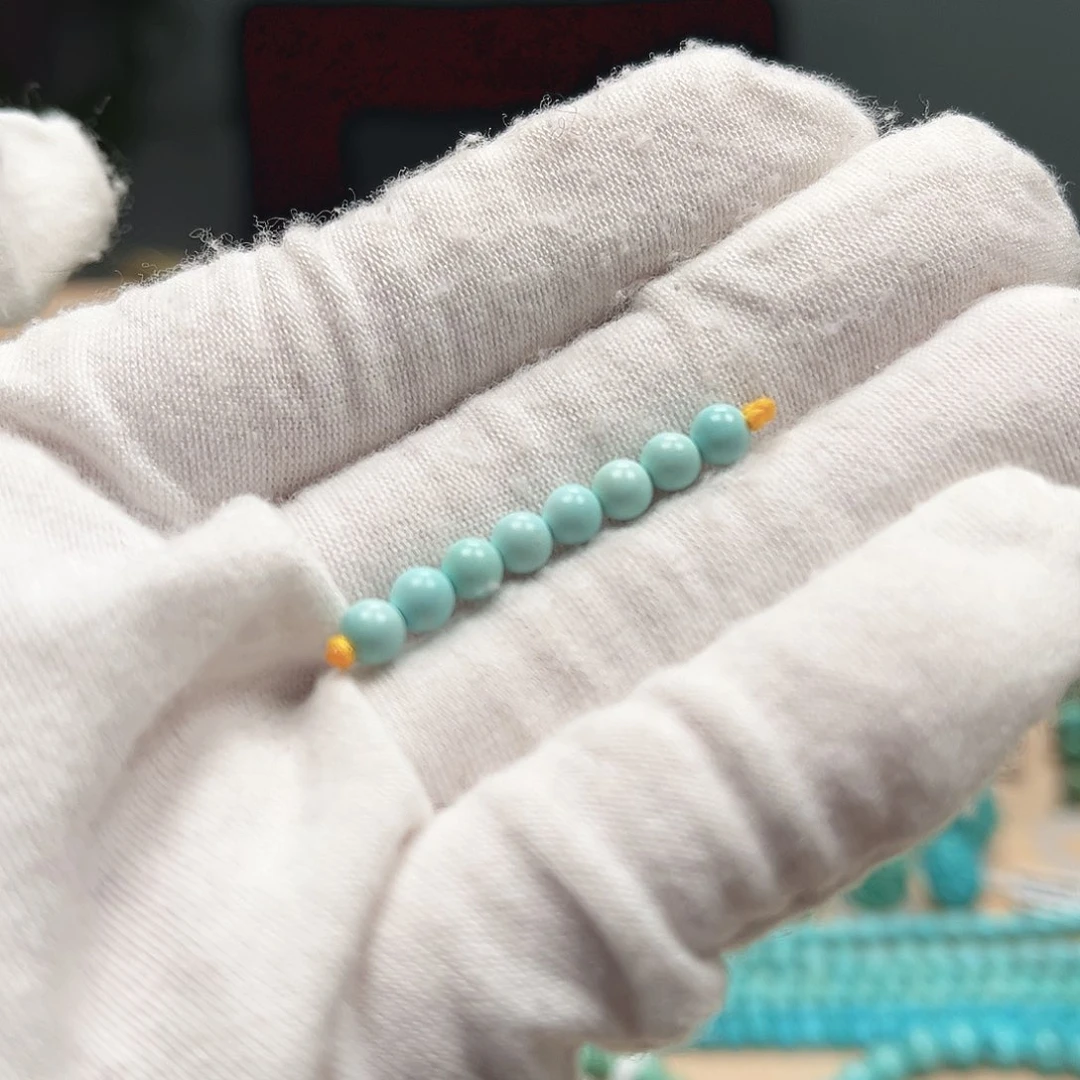 绿松石圆珠未镶嵌