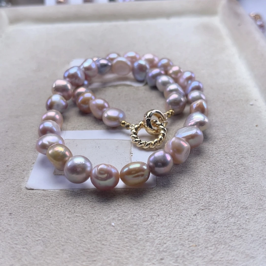 淡水珍珠未镶嵌项链【纯恬】