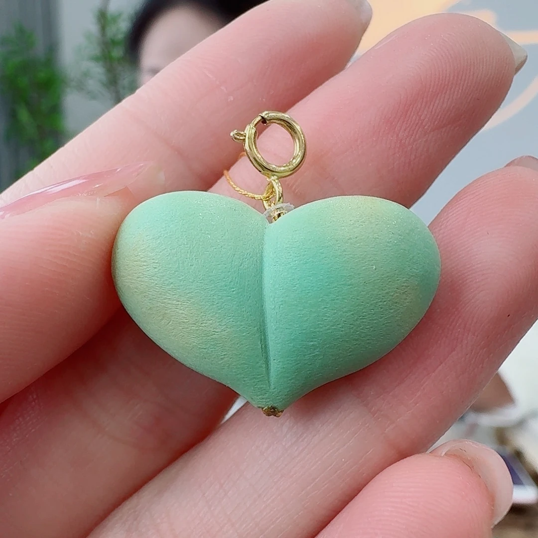 绿松石18K金镶嵌珠宝奇石