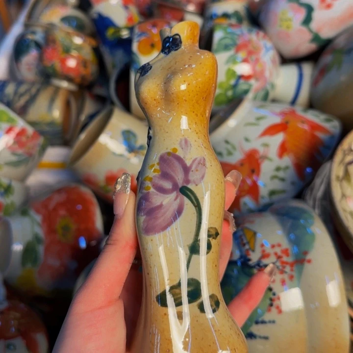 瓷片景德镇陶瓷手工手绘福利