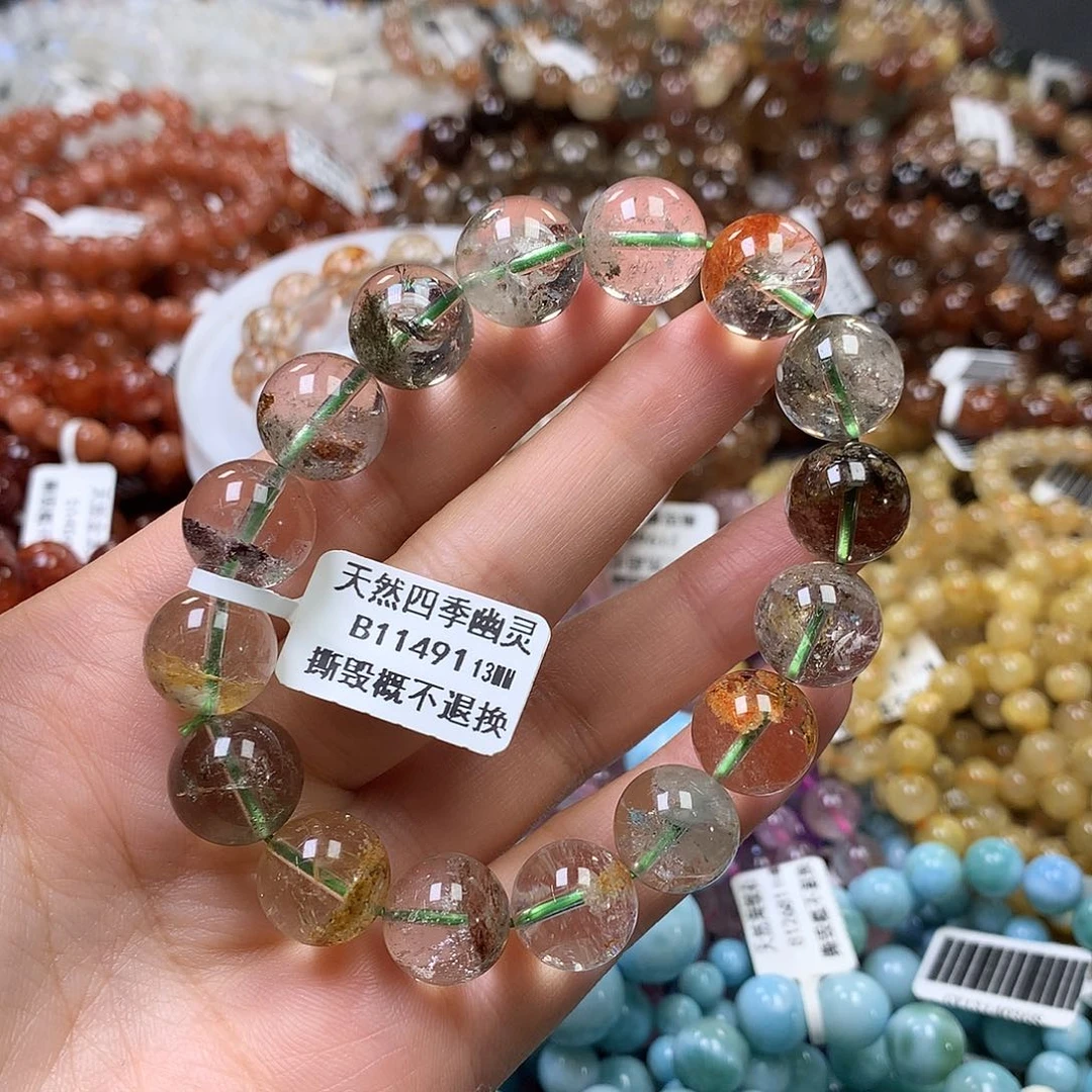 未镶嵌手串水晶，