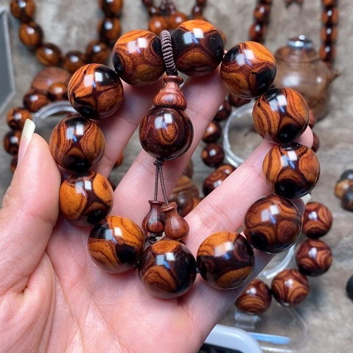 黄花梨/降香黄檀天**歌紫油梨成品加工手串