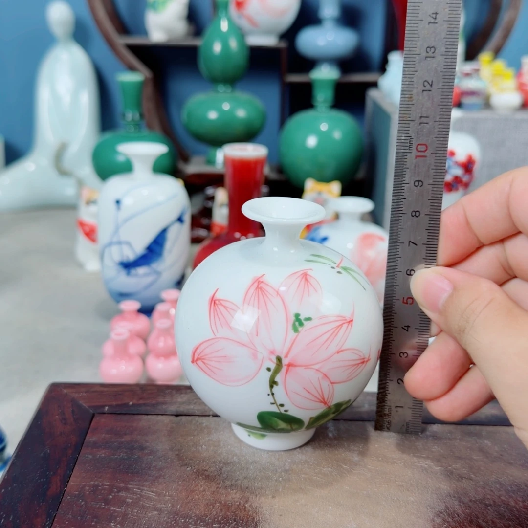 陶瓷手工小花器摆件