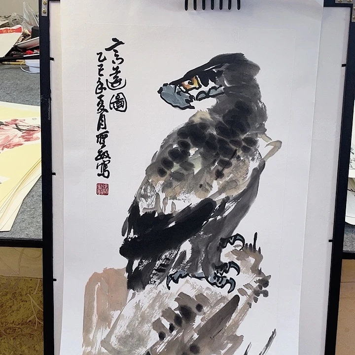 国画张圣敏先生纯手绘作品