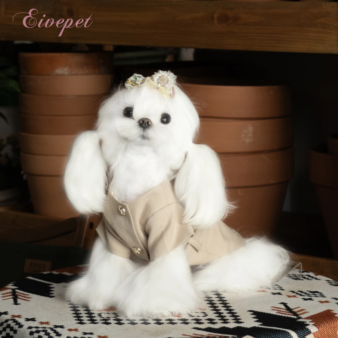 【Eivepet爱宠】鎏光麦田 秋冬款狗狗衣服小体狗马尔济斯西施约克夏