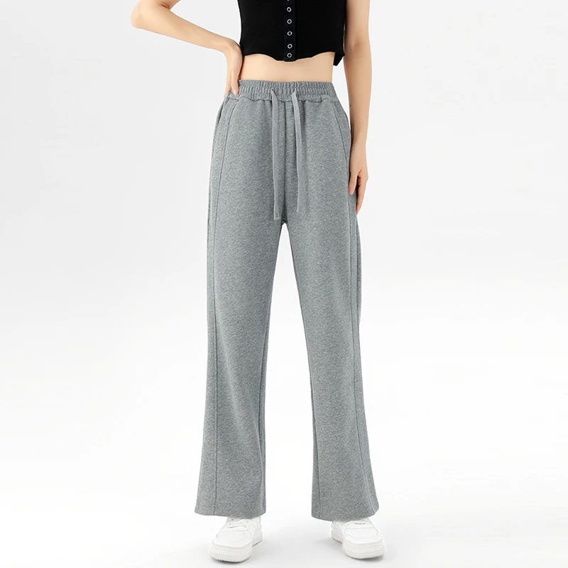 nimonimo  云朵棉运动休闲直筒长裤