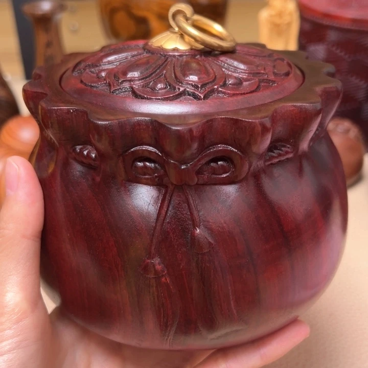 木茶叶罐一物一拍