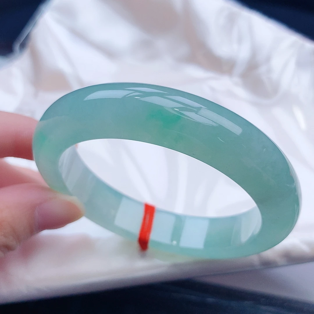 翡翠未镶嵌手镯缅甸天然翡翠a货手镯