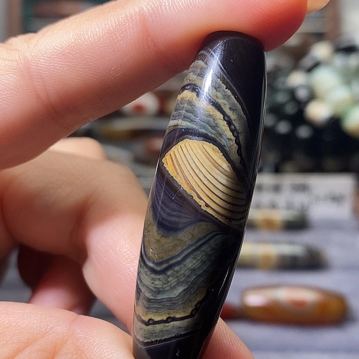 大***方玛瑙/玉髓未镶嵌吊坠(不含链)