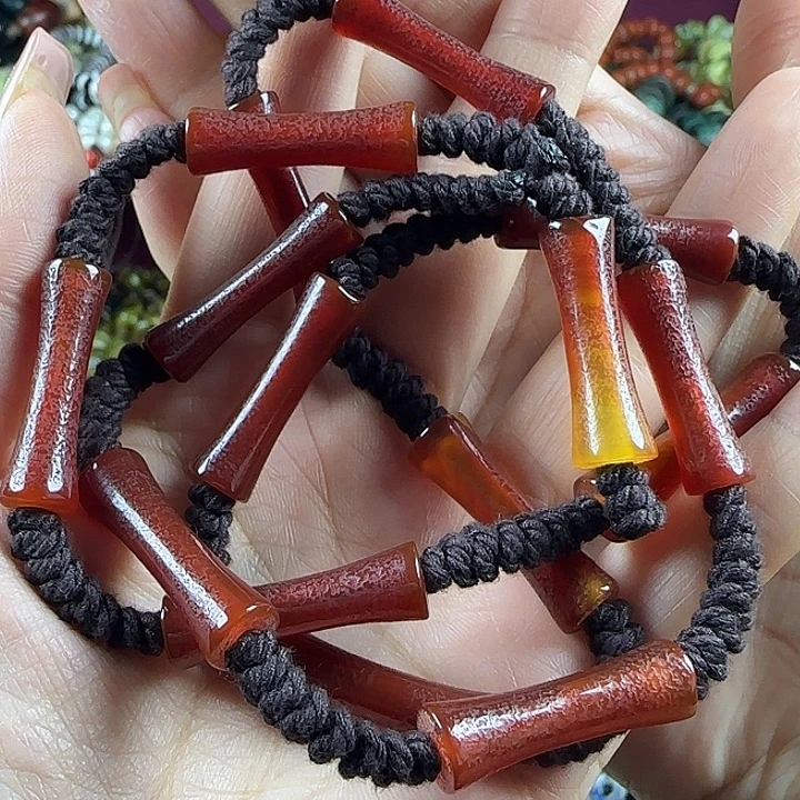 玛瑙/玉髓未镶嵌手链