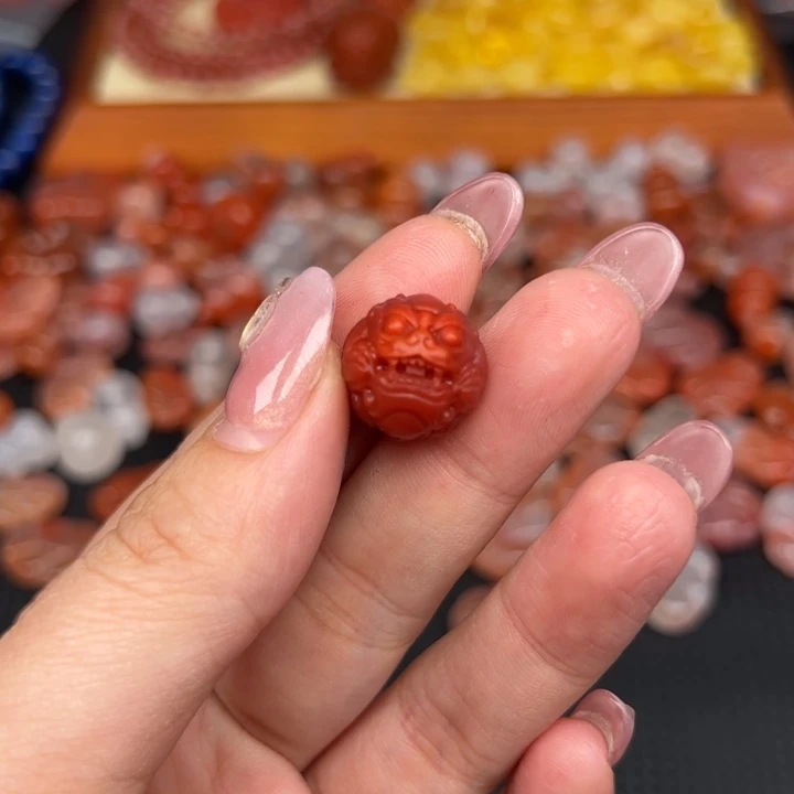 南红玛瑙未镶嵌吊坠(不含链)