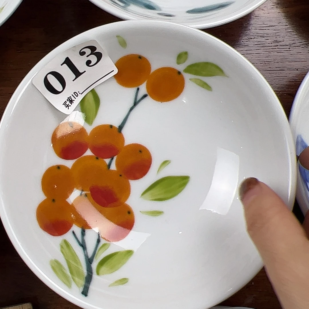 瓷片景德镇陶瓷手工手绘制作