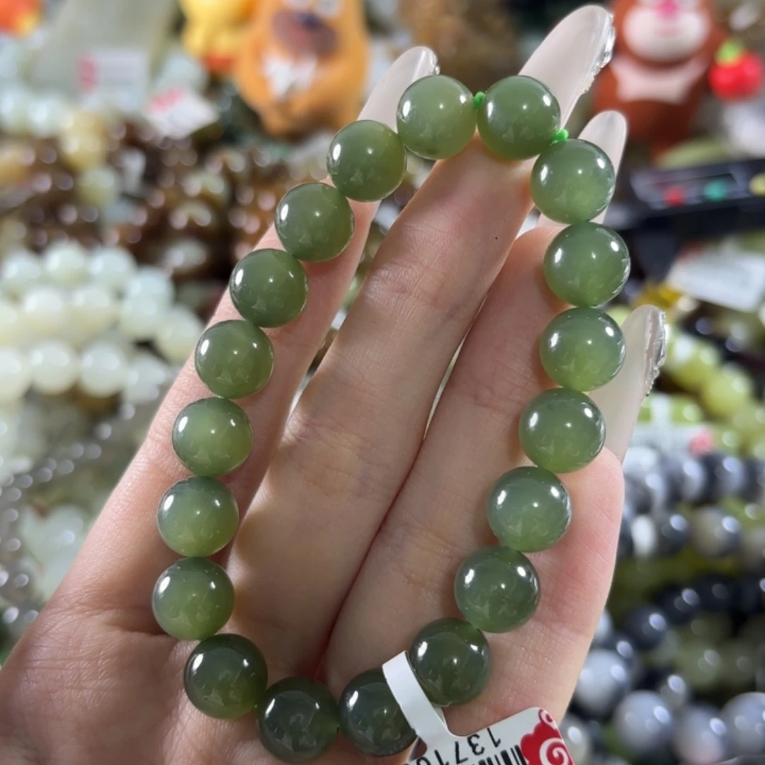 和田玉未镶嵌手链51