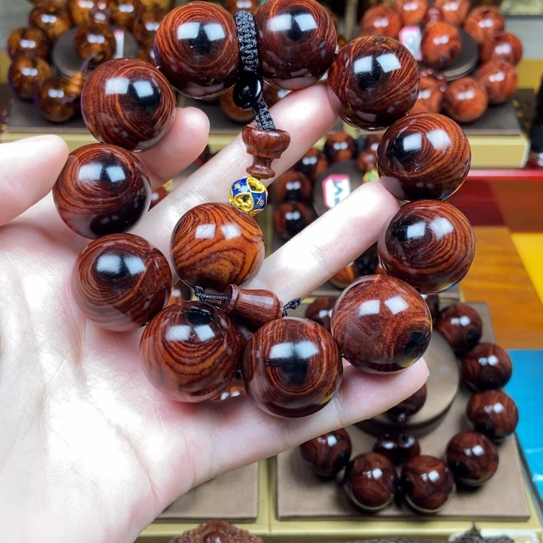 玉***道黄花梨/降香黄檀黄花梨手串2.2天眼