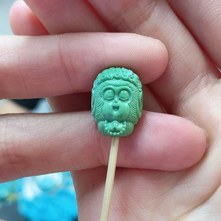 未镶嵌绿松石珠宝奇石