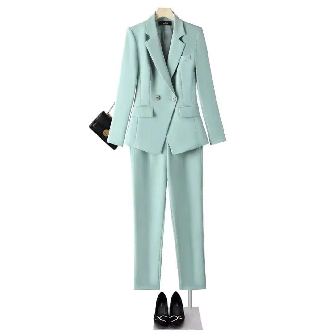 0326气质女装通勤西装职业正装时尚套装女神范