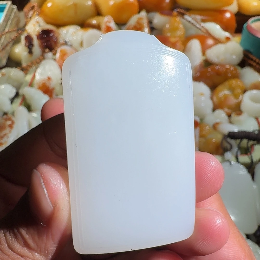 零***度和田玉未镶嵌挂件