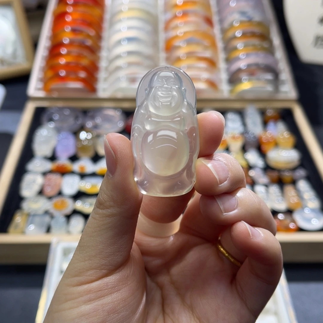 玛瑙/玉髓未镶嵌颈饰