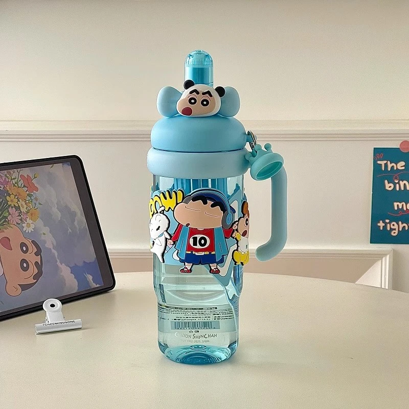 英国 Coop Koop「蜡笔小新」网红可爱卡通塑料随手杯办公室便携水杯
