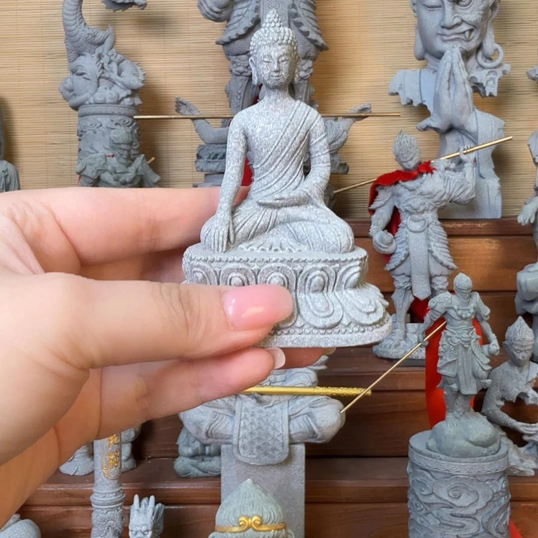 石材青砂石地藏王