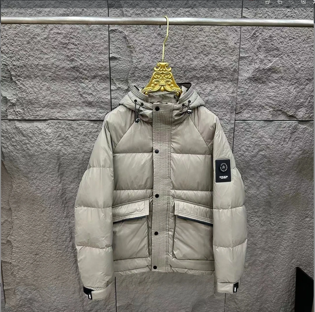 2【F】新款时尚潮流工装连帽极寒服外套80003