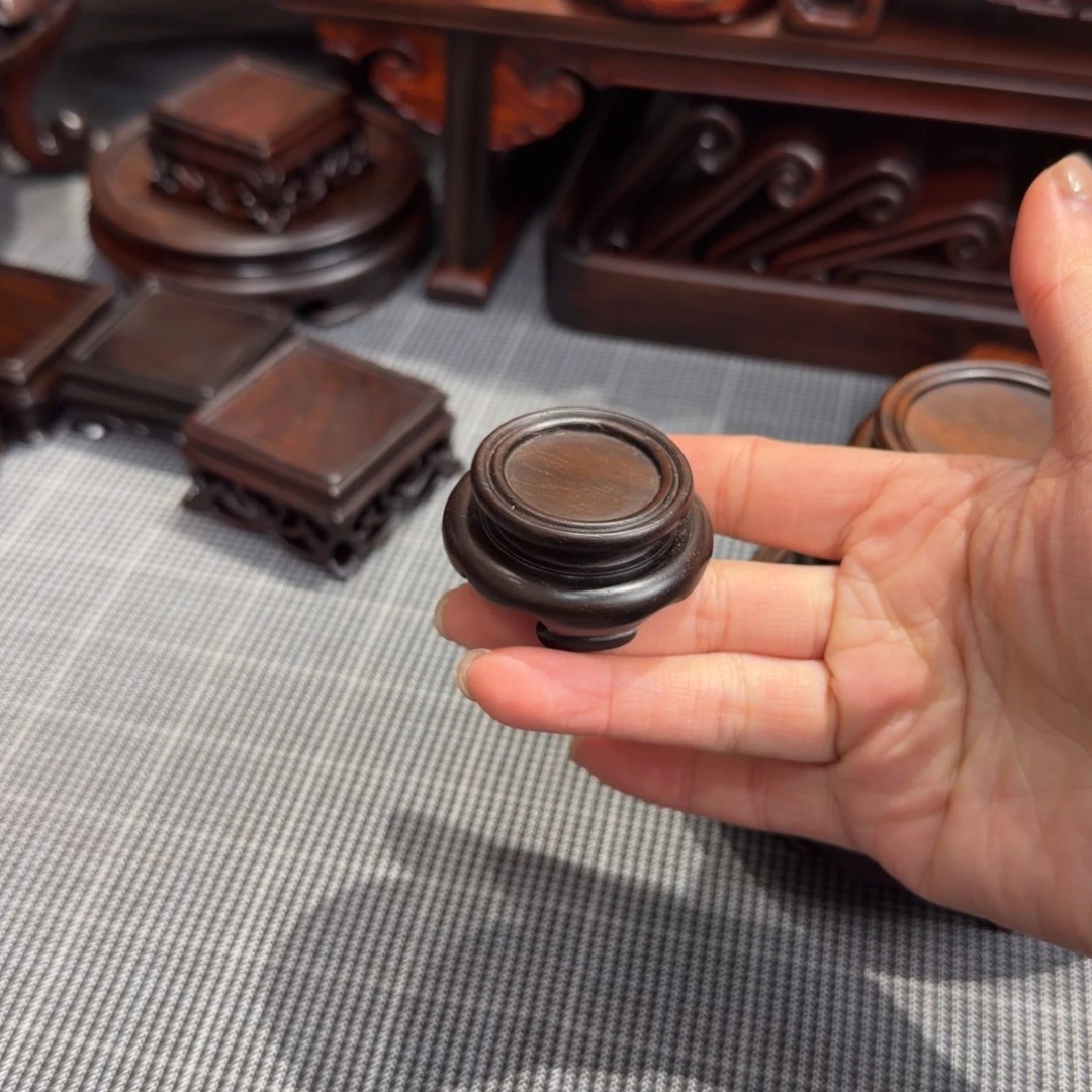 木大红酸枝交趾黄檀底座一木