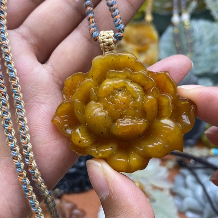 未镶嵌岫玉毛衣链锁骨链