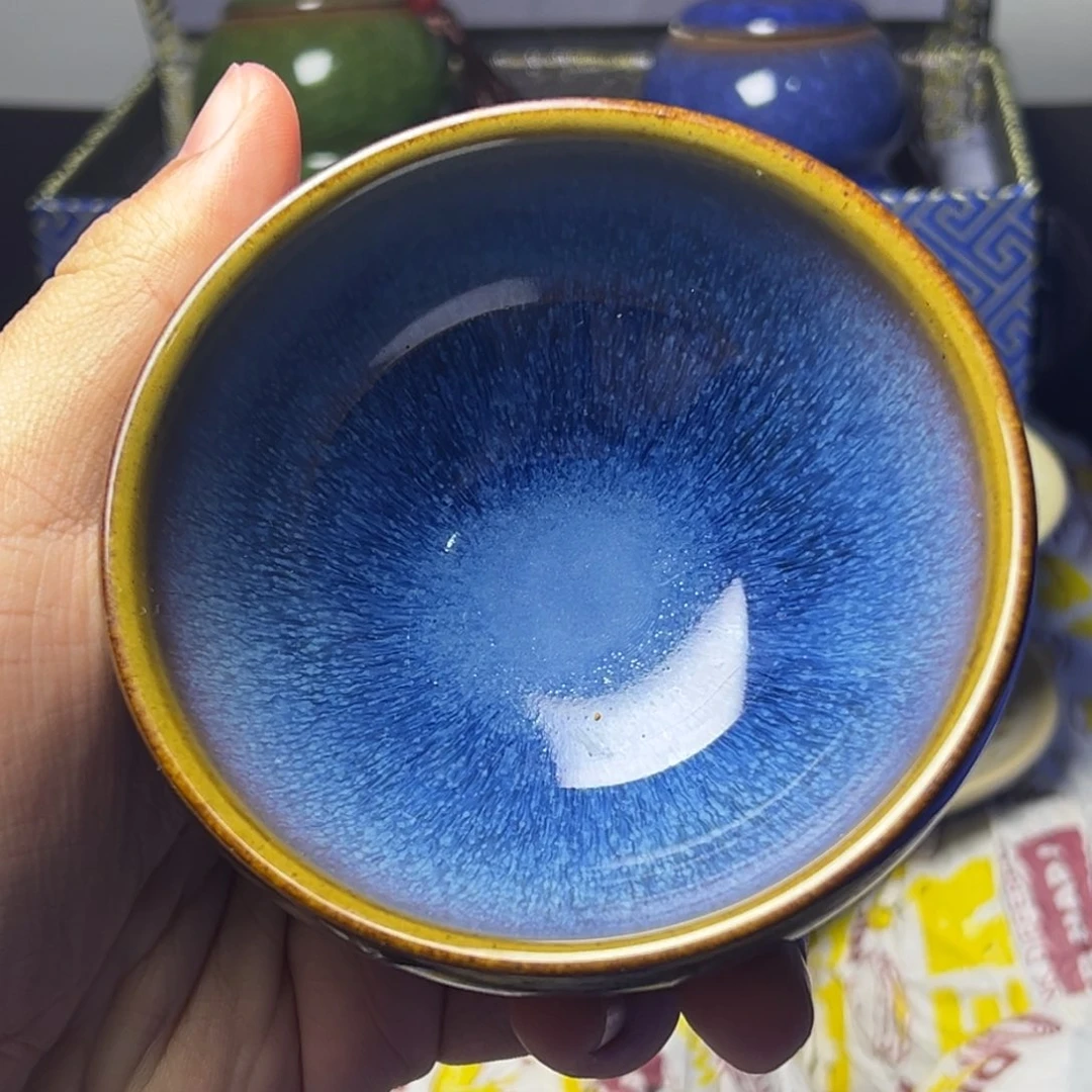 茶盏建阳建盏喝茶主人杯