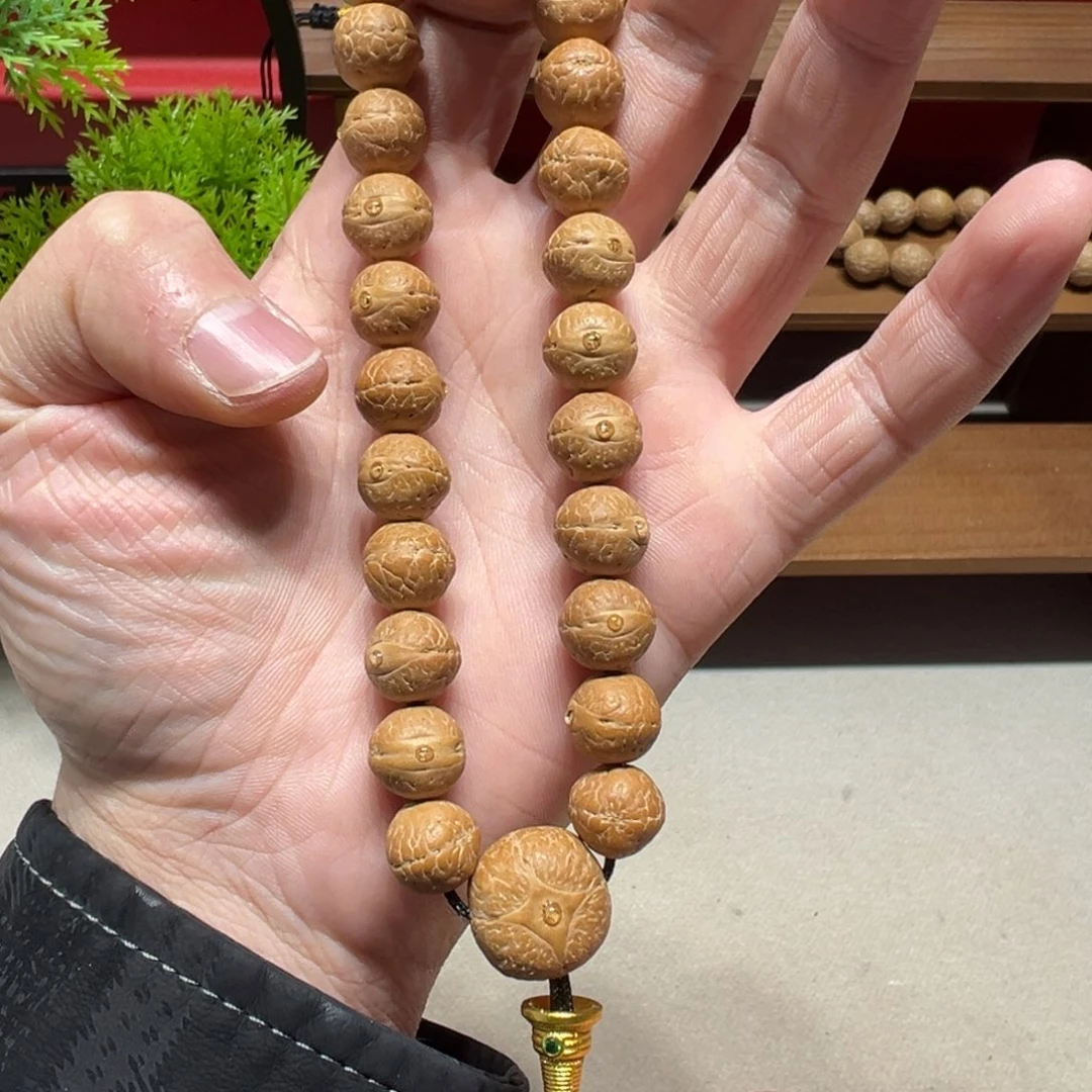 凤眼菩提手串11.5mm实心籽手持