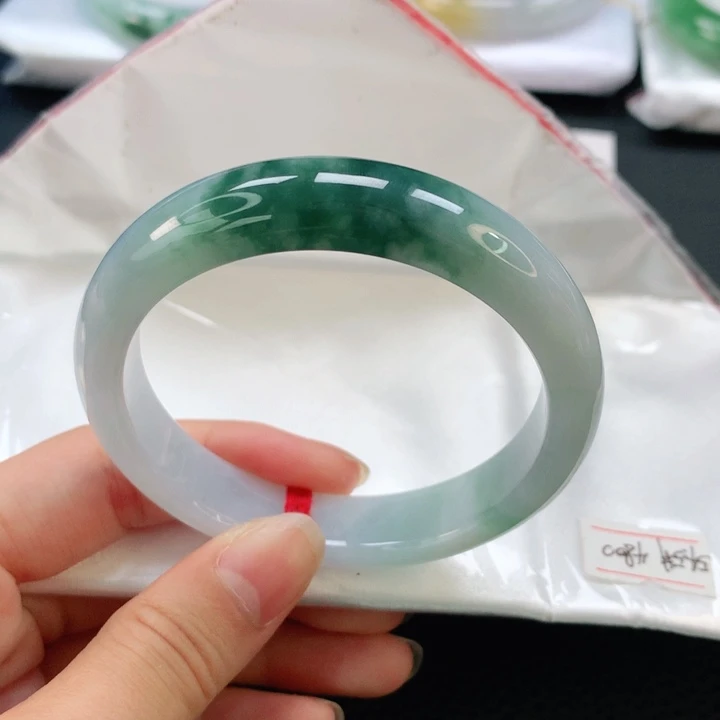 翡翠手镯未镶嵌翡翠手镯54.5