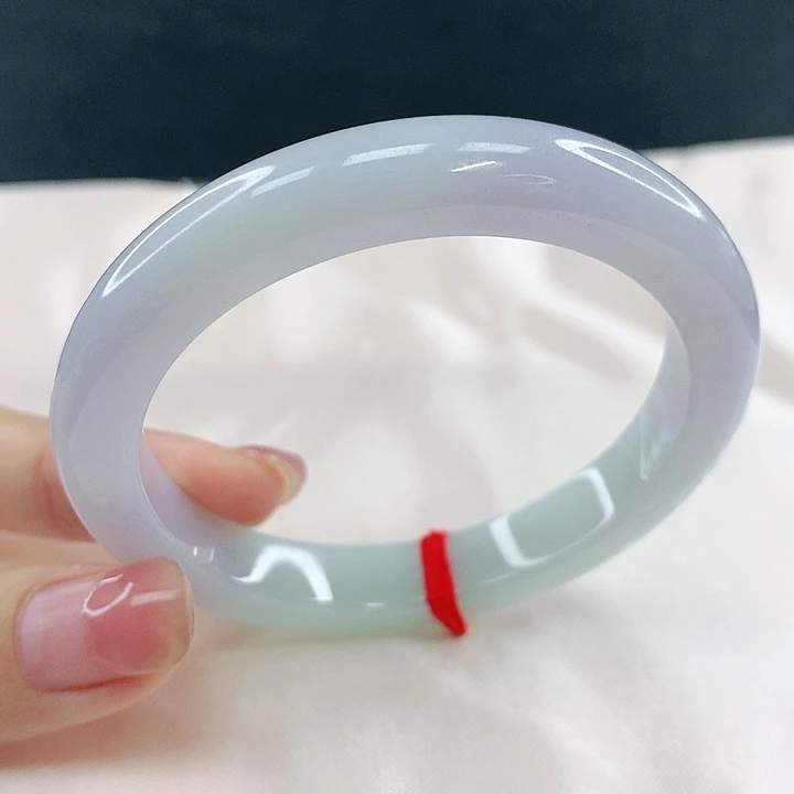 翡翠未镶嵌手镯圈53，79121